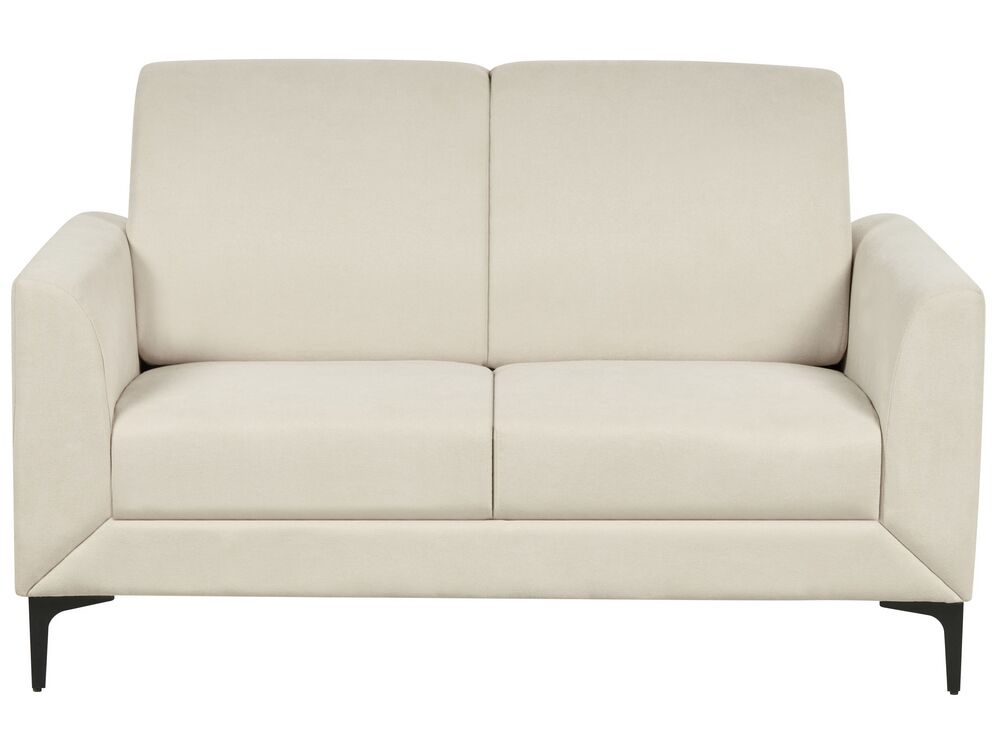 Canapé 2 places FENES Tissu Beige