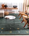 Vlněný koberec gabbeh 200 x 300 cm zelený CALTI_855828