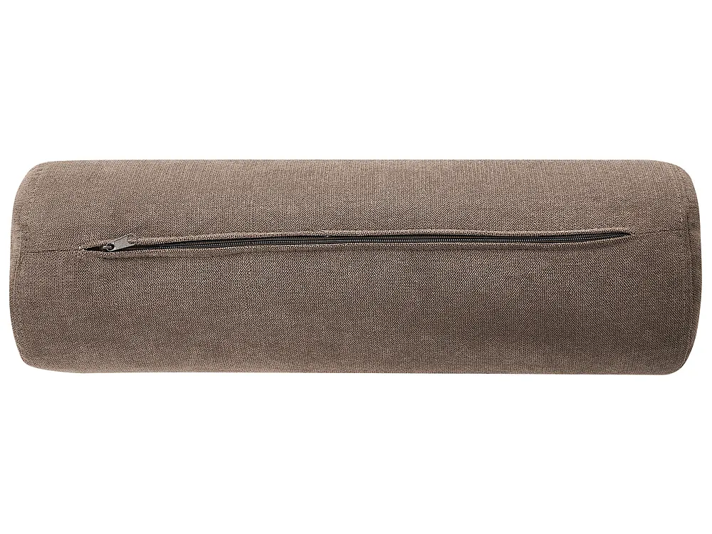 Sofa dla 3 osób PILARNE Brązowy_1159556