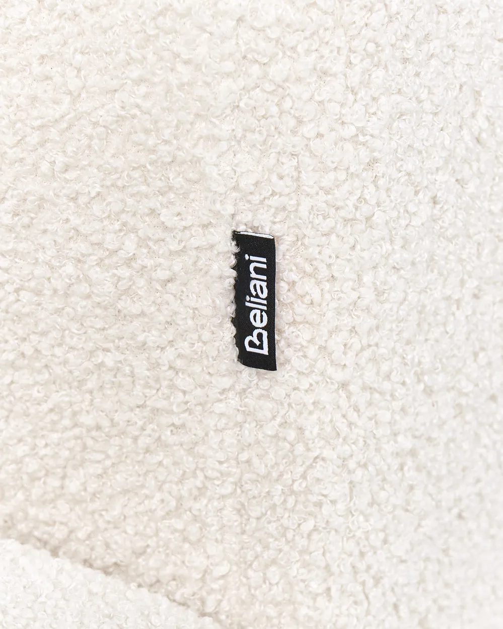 Poltrona ODNES Bouclé Bianco_1053310