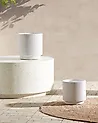 Plant Pot DARIA 30 cm Off-White