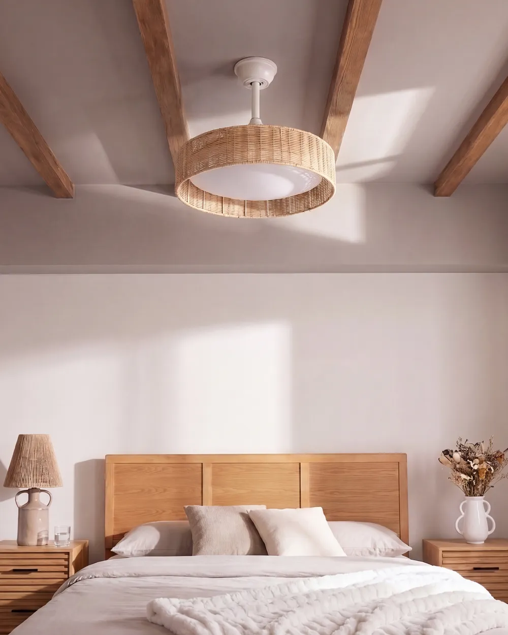 Ceiling Fan with Light TOMOKA with Remote LED White_1124189