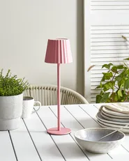 Table Lamp POMBEIRO Metal Pastel Pink_935297