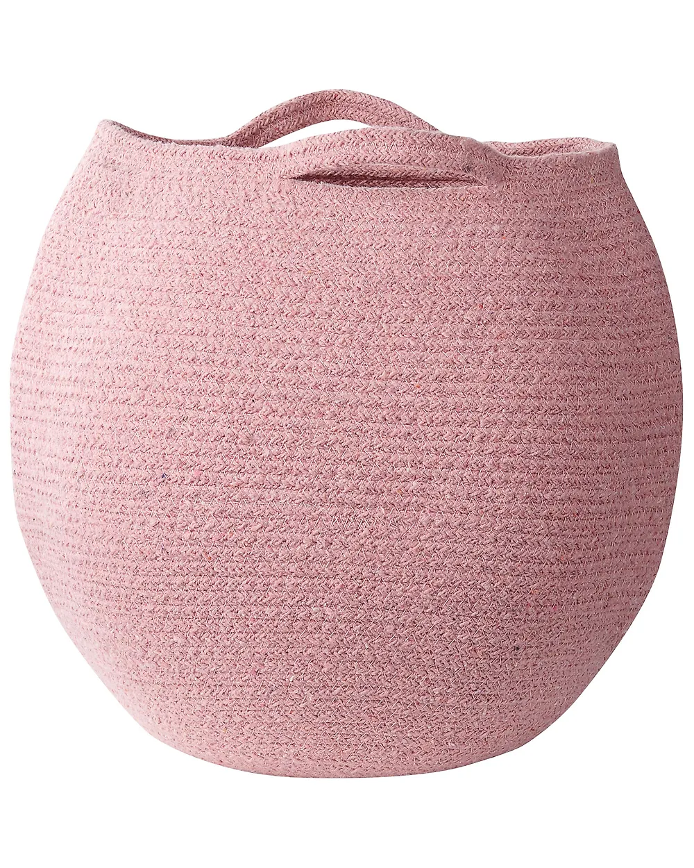Conjunto de 2 cestos PANJGUR Algodão Rosa_846410