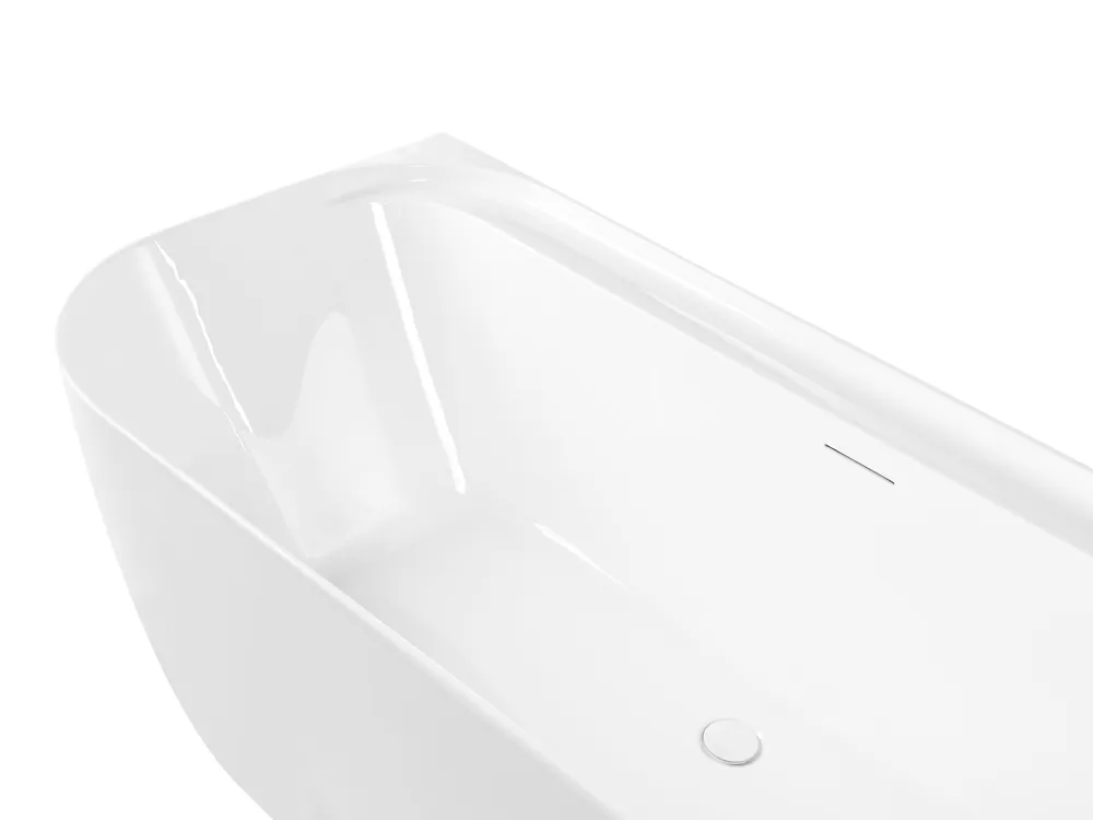 Bañera de pared TAUCA 170 x 80 cm Blanco_1164733