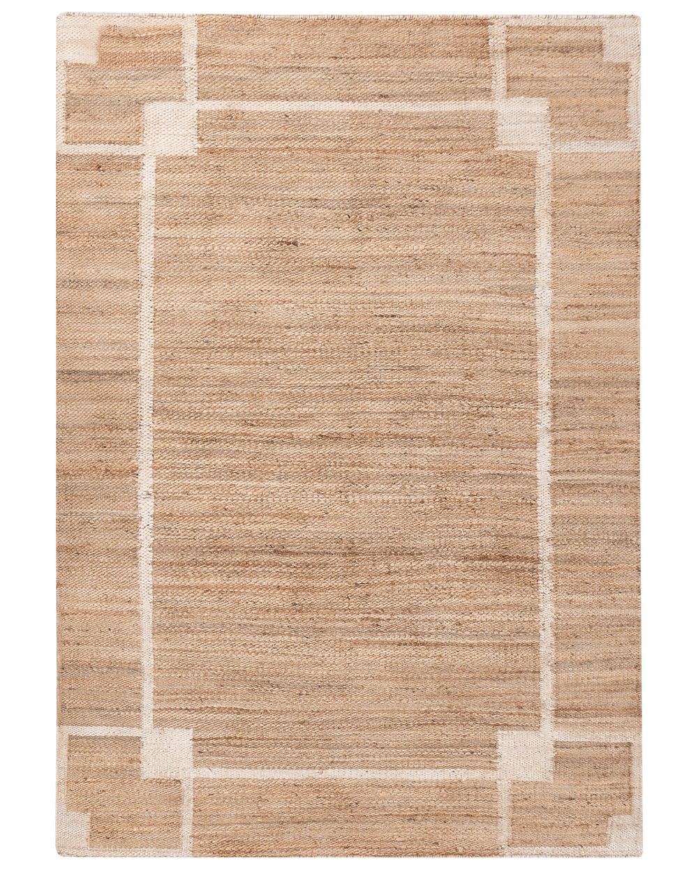 Gulvtæppe GONDIA Lys Beige 160 x 230 cm Jute