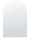 Nástěnné obloukové zrcadlo 50 x 75 cm stříbrné ANNECY _844159