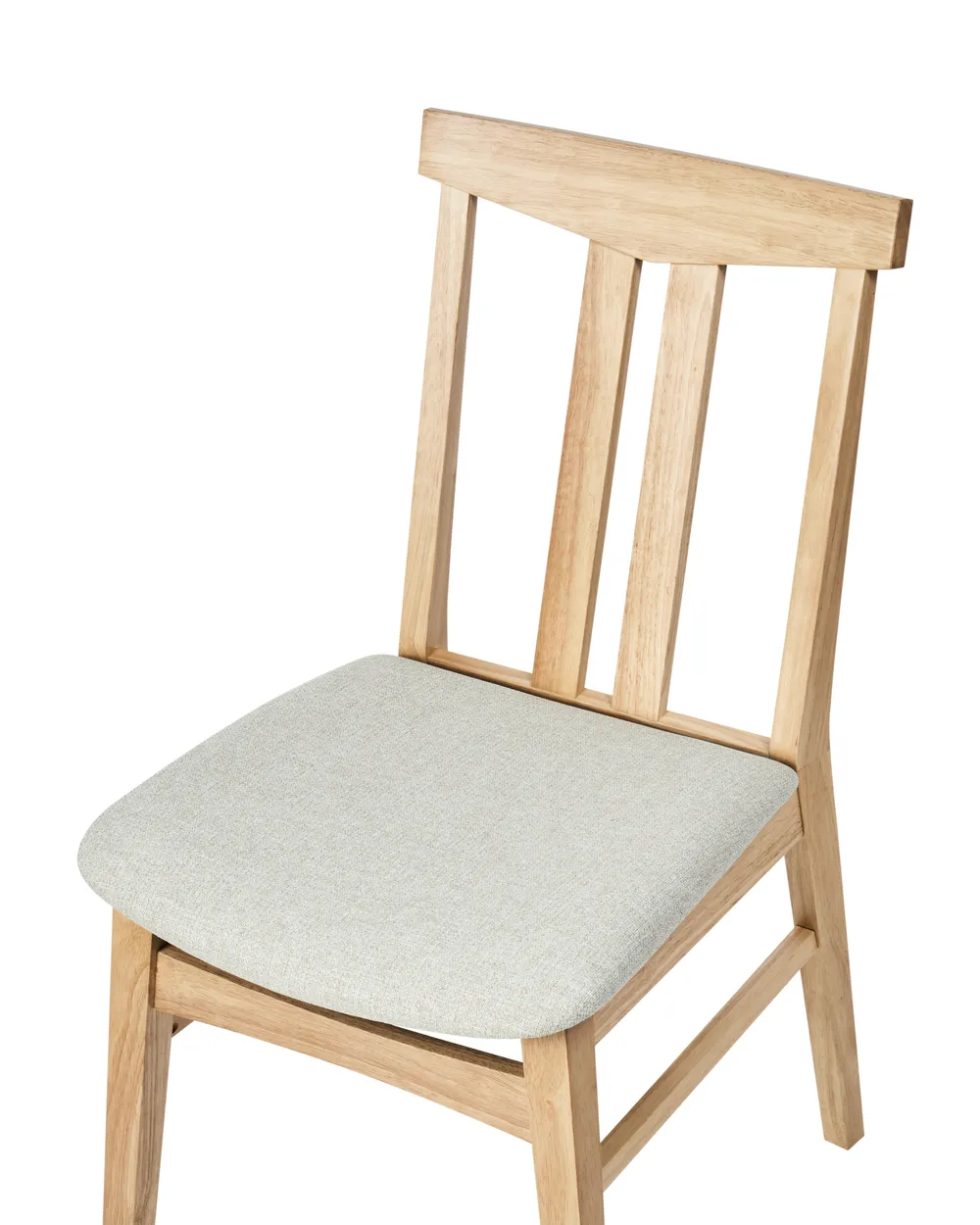 Set of Dining Chairs AVALON Wood Light Beige - Main Image
