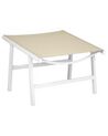 Havestol med fodstøtte Beige MARCEDDI_928409