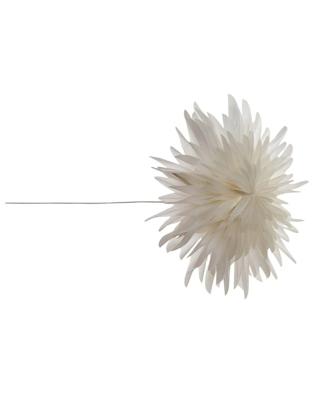 Set di 3 decorazioni da appendere LED GROVLAN 41 cm Stella Multicolore_1031708