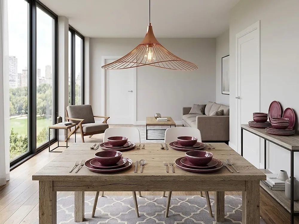 Set de 12 couverts de table HOPS Grès Rouge Bordeaux_1175235