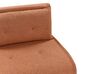 Schlafsofa orange / schwarz VESTFOLD_930290