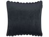 Set of 2 Cushions 45 x 45 cm Black RAKYA_917557