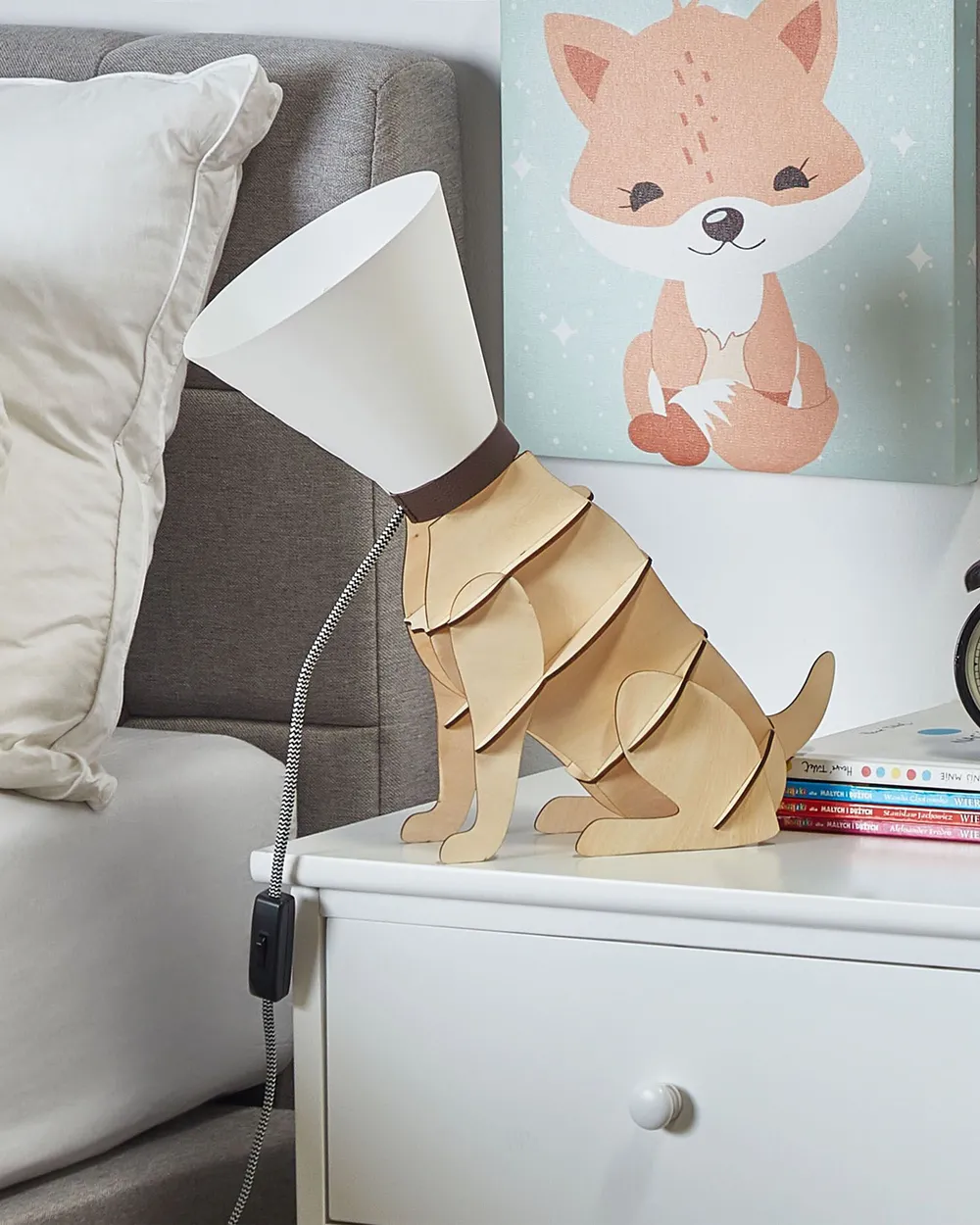 Table Lamp ISNA Light Brown_814035