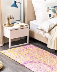 Rug AVANOS Pink 80 x 150 cm Wool_830704