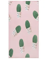 Tappeto per bambini ELDIVAN Rosa 80 x 150 cm_754996
