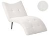 Chaise Longue QUILLY Corduroy Off-White