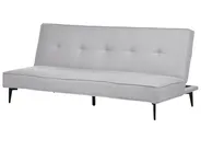 Divano letto 3 posti ESSVIK Tessuto Grigio chiaro_894350