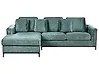 Corner Sofa OSLO Velvet Teal Right Hand