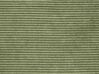 3místná manšestrová pohovka zelená SIGGARD_920916
