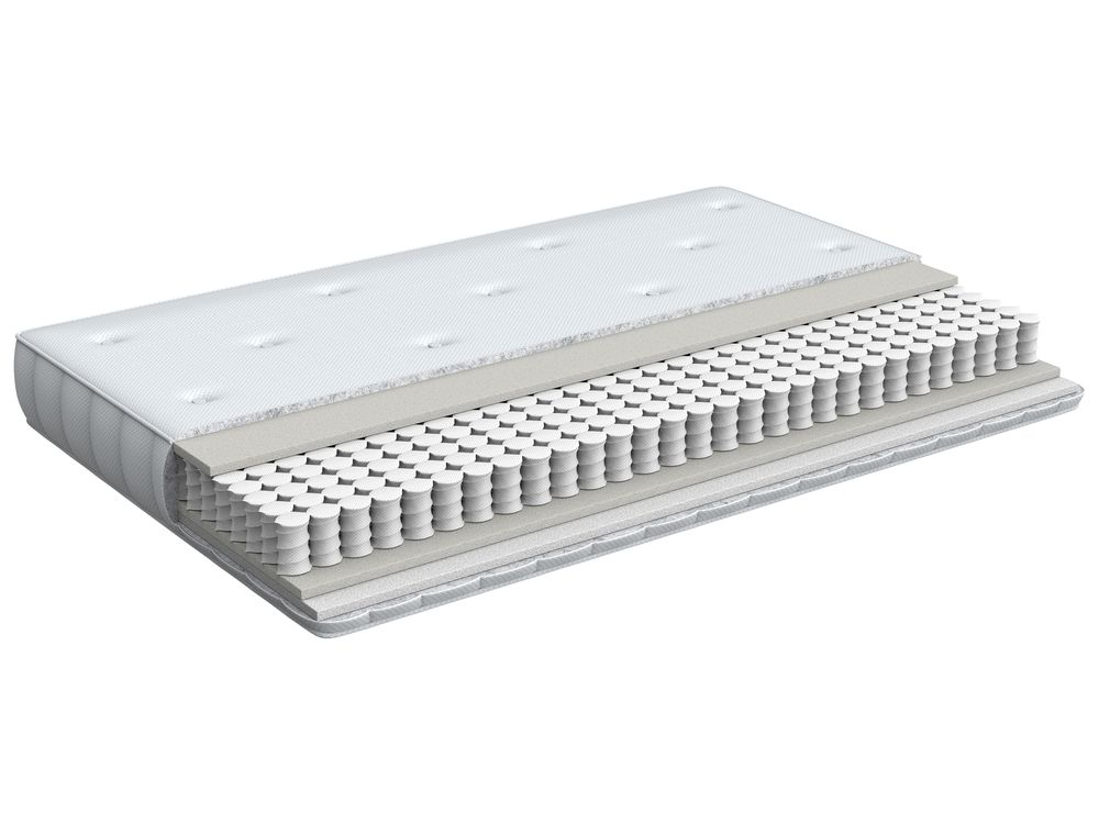 Taschenfederkernmatratze FLEX DUO PLUS H3/4 Fest H2/3 Mittel 180 x 200 cm