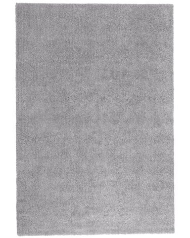 Tappeto shaggy grigio chiaro 140 x 200 cm DEMRE