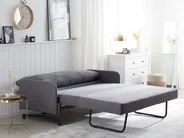 Sofa Bed 2 Seater BELFAST Fabric Grey_798398