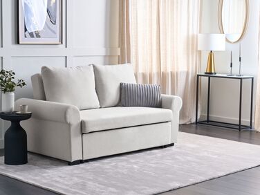 2-seters sovesofa lysebeige SILDA