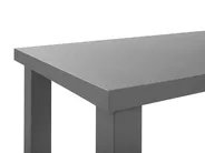Zestaw ogrodowy z ławkami i stołkami dla 6 osób TARANTO Beton Szary_776025