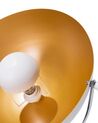 Stehlampe weiss / gold 170 cm rund THAMES_695934