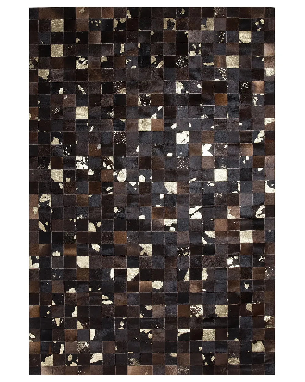 Rug BANDIRMA Brown 160 x 230 cm Leather_806237