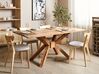 Mesa de jantar em madeira de acácia clara 180 x 90 cm HAYES_918706