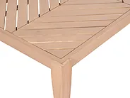 Garden Coffee Table RIVELLO 68 cm 123 cm Acacia Wood Light Brown_1155848