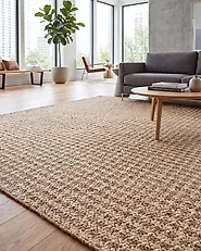 Tappeto KONURTAY Beige 200 x 300 cm Iuta_1178747
