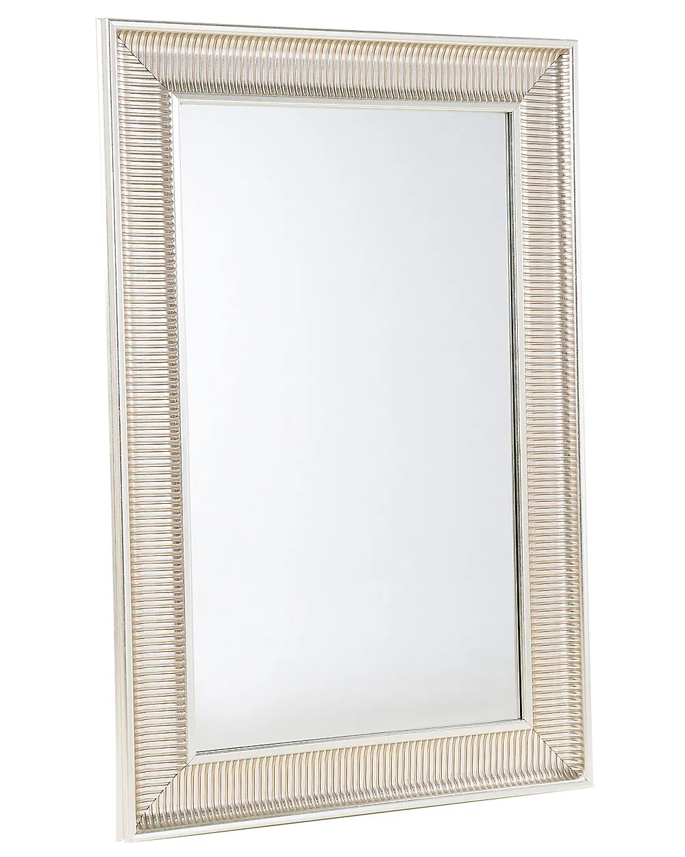 BISCOTTINI Wandspiegel Gold – 37 X 84 Cm, Holzrahmen, Mit Haken, Für Bad & Schlafzimmer