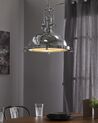 Stříbrná závěsná lampa EBRON_694658