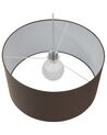 Lámpara de techo de poliéster marrón/blanco 108 cm ELBE_756313