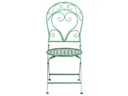 Bistro Set ALBINIA Metal Green_1016198