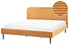 Bed Corduroy FLAYAT 180 x 200 cm (EU Super King) Orange