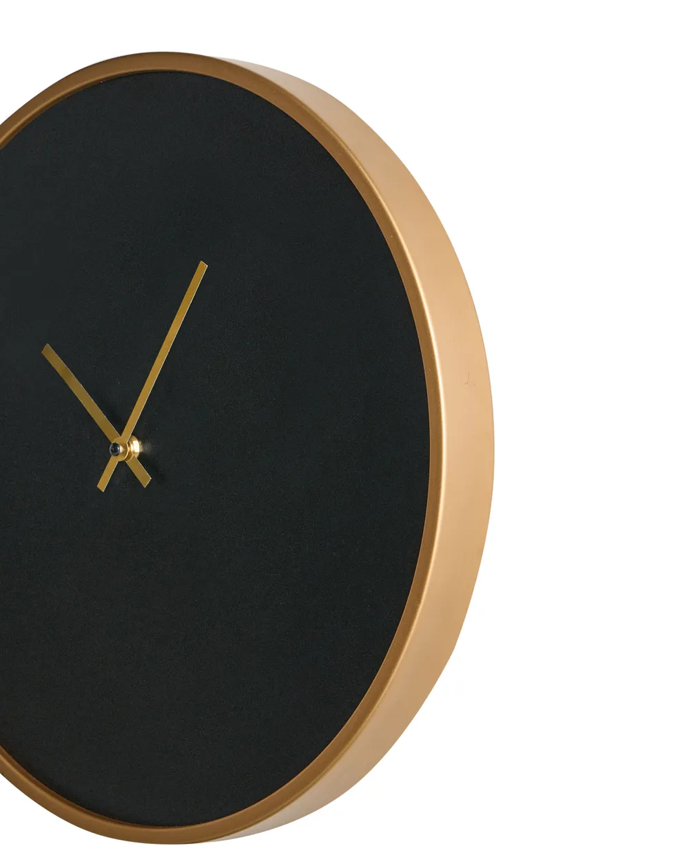Wall Clock LUCENS 40 cm Black_1037109