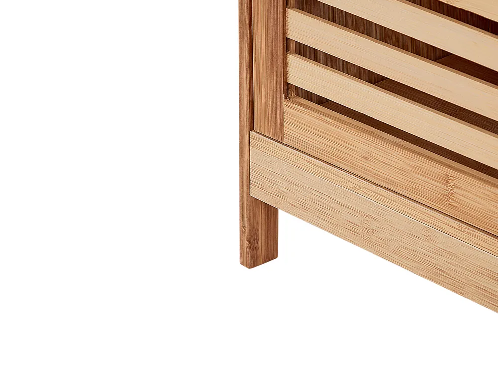 Relaxdays Mobile Armadietto lamell in Bambù & mdf Relaxdays Mobile Armadietto lamell in Bambù & mdf