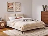 Bed Boucle MELLE 180 x 200 cm (EU Super King) Beige