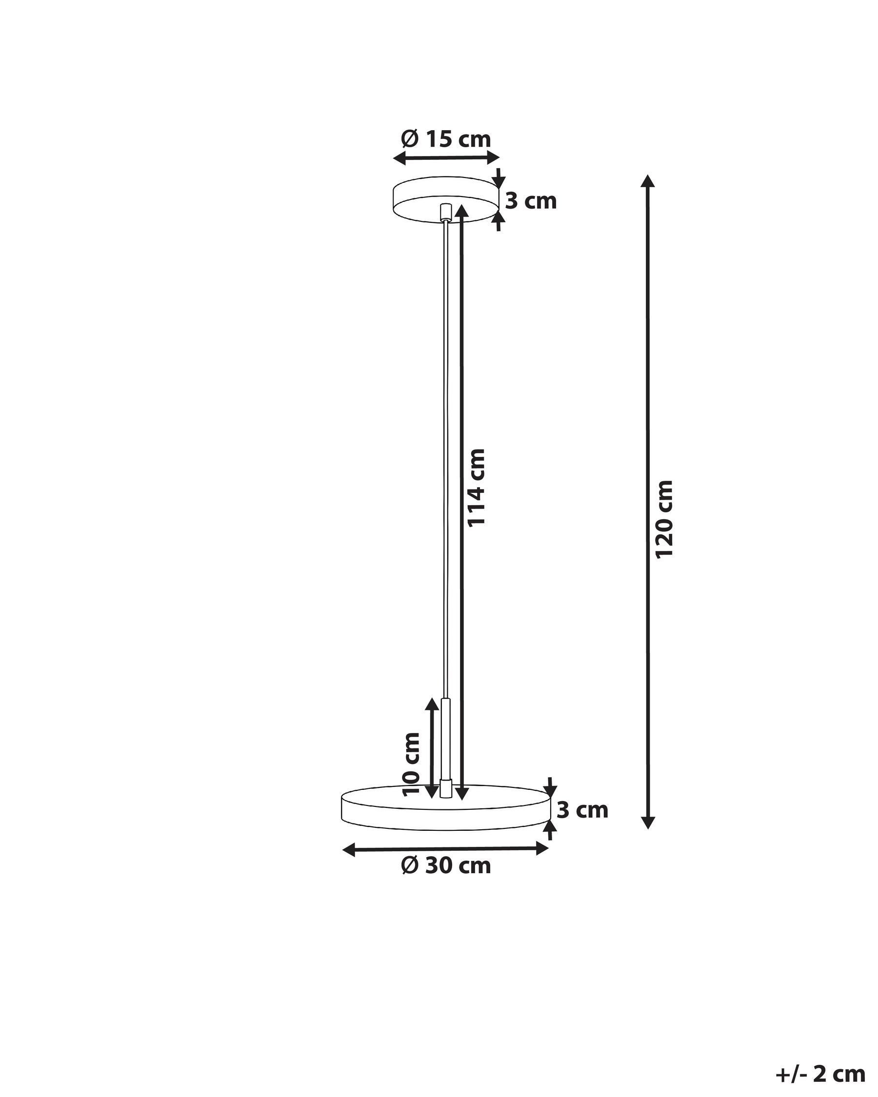 Lampa wisząca LED EVENLODE Metal Biały_1106817