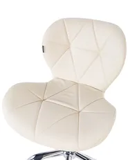 Sedia da scrivania VALETTA Pelle sintetica Beige_932525