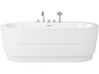 Vasca da bagno freestanding ovale con miscelatore bianca 170 x 80 cm EMPRESA_785202