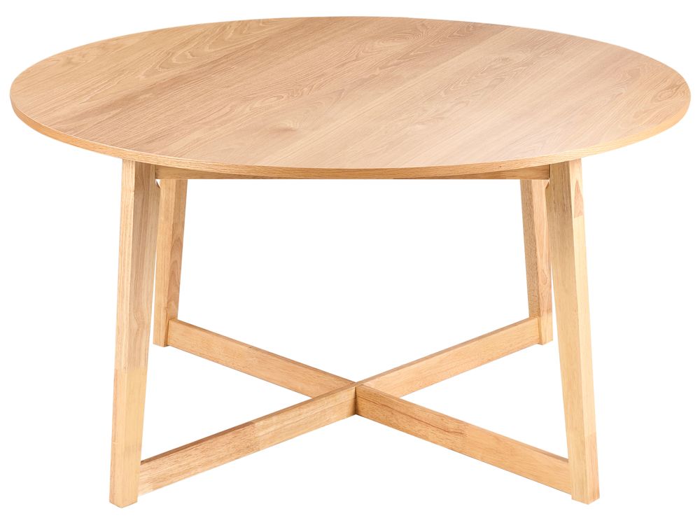 Mesa de jantar WAIPORI Carvalho claro 140 cm 140 cm
