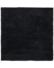 Dywan shaggy DEMRE Czarny 200 x 200 cm_714786