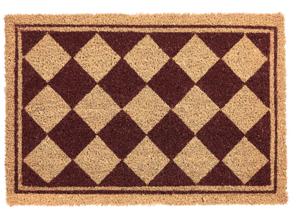 Paillasson CARDONA Beige/marron 40 x 60 cm Fibre de coco