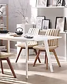 Set of 2 Dining Chairs CALGARY Sand Beige