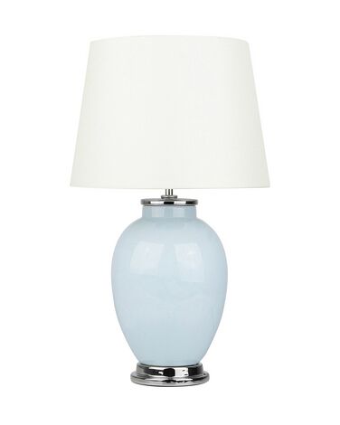 Lámpara de mesa azul claro BRENTA